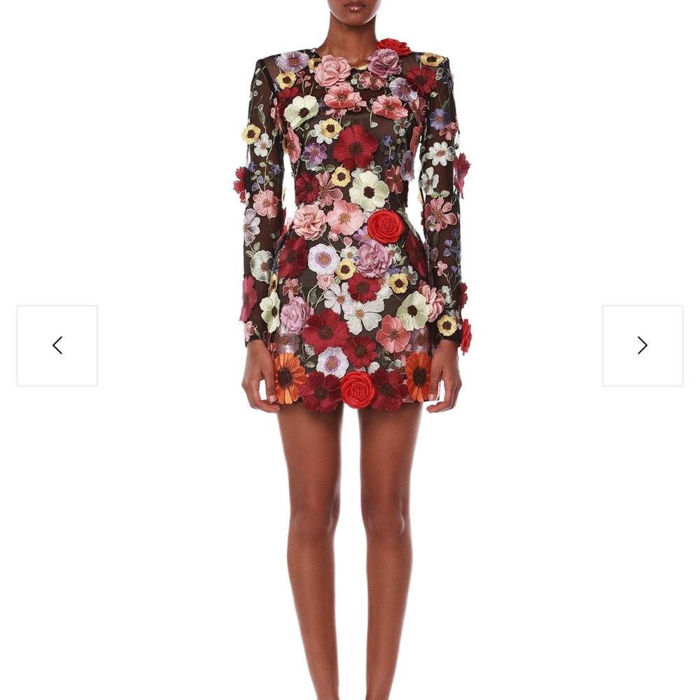 Bouquet Maraya Multi Long Sleeve Dress